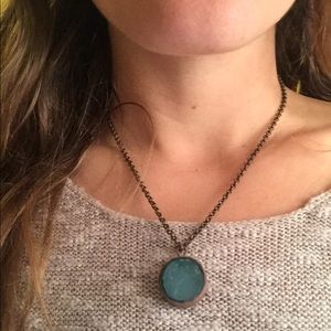 Handmade sea glass necklace